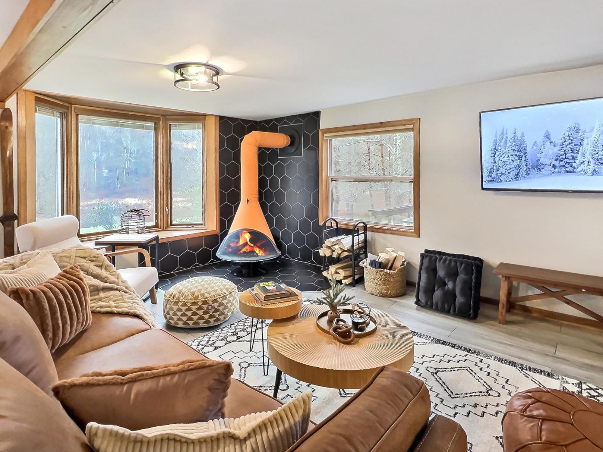 Maples Retreat - 2 Acres - Fireplace Ellicottville Exterior foto